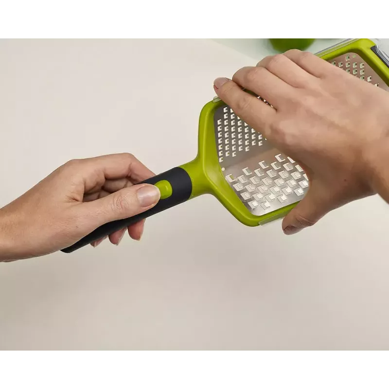 Kuchynská strúhadlo Joseph Joseph Twist Grip zelená