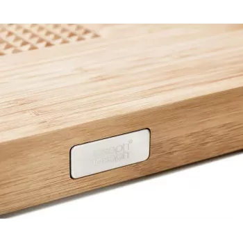 Krájacia doska Joseph Joseph Cut&Carve obdĺžniková bambus