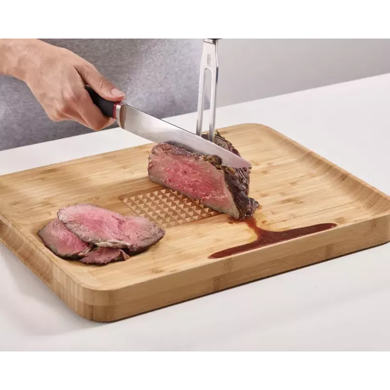 Krájacia doska Joseph Joseph Cut&Carve obdĺžniková bambus