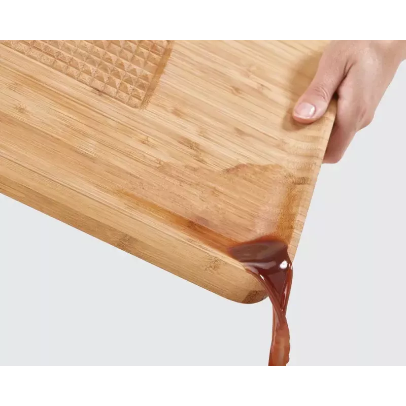 Krájacia doska Joseph Joseph Cut&Carve obdĺžniková bambus