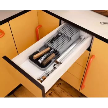 Organizér do zásuvky Joseph Joseph DrawerStore sivý
