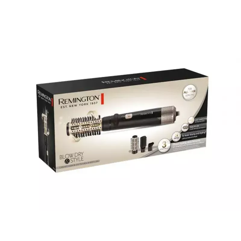 Teplovzdušná kefa Remington AS7580 1000 W čierna zlatá