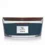 Sviečka WoodWick Wood Blue Cardamom Tobacco 90mm 120mm 190mm