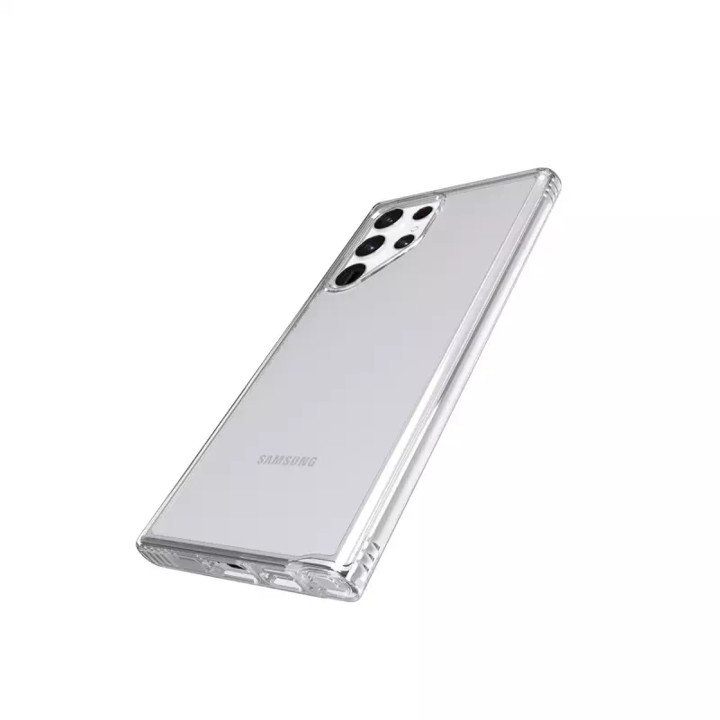 Puzdro na telefón Tech21 Evo Clear transparentné Samsung Galaxy S22 Ultra 15,5 cm