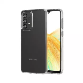 Puzdro na telefón Tech21 EVOLITE SINGLETON-CLEAR priehľadné, ľahký dizajn