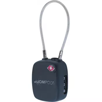 Tracker na batožinu Boompods LOCK TSA Universal sivý s Bluetooth konektivitou a kompaktným dizajnom