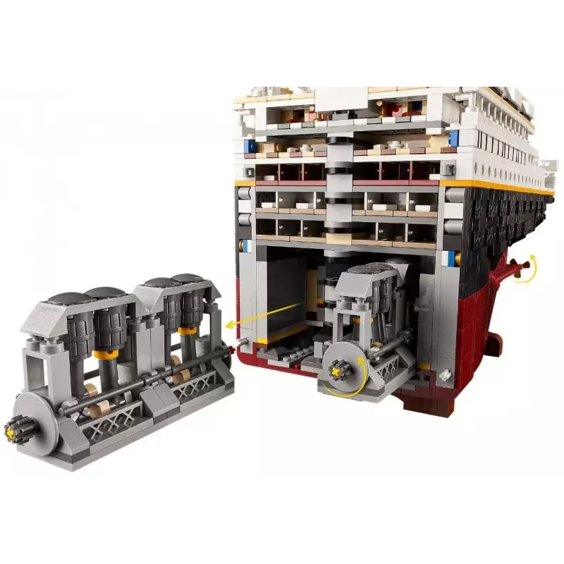 LEGO stavebnica ICONS 10294 replika Titanicu — 9 090 dielov, 18+