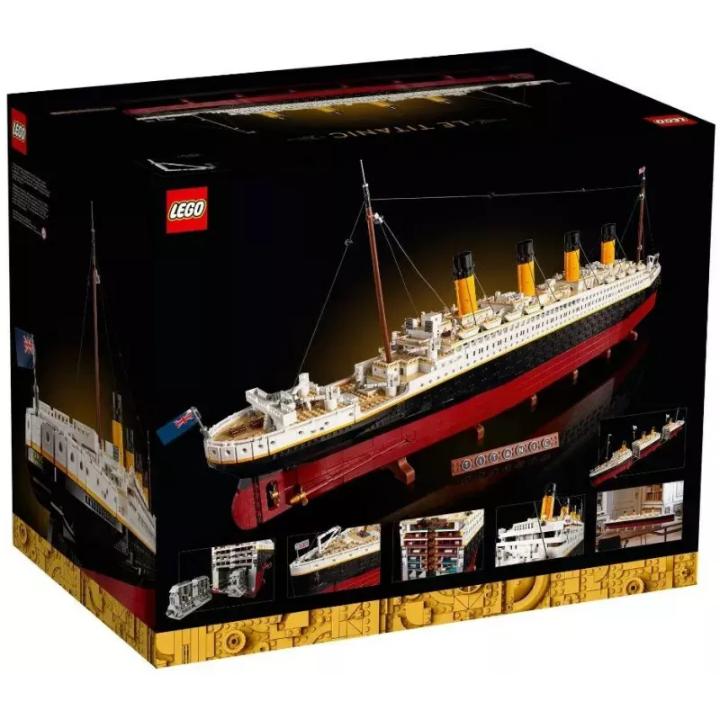 LEGO stavebnica ICONS 10294 replika Titanicu — 9 090 dielov, 18+