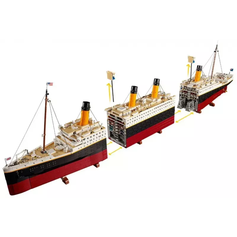 LEGO stavebnica ICONS 10294 replika Titanicu — 9 090 dielov, 18+