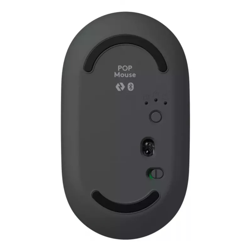 Sada klávesnice a myši Logitech POP Icon QZERTY Bluetooth Mini Graphite zelená