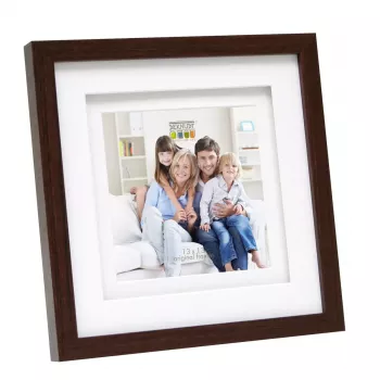 Samostatný rám na obrázok Deknudt S65KQ1 hnedý 225x225 mm