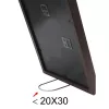 Samostatný rám na obrázok Deknudt S65KQ1 hnedý 20x30
