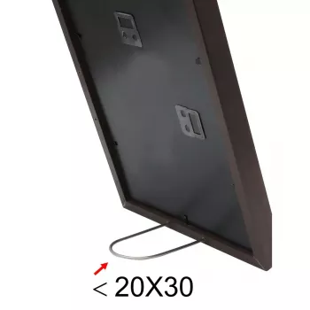 Samostatný rám na obrázok Deknudt S65KQ1 hnedý 20x30