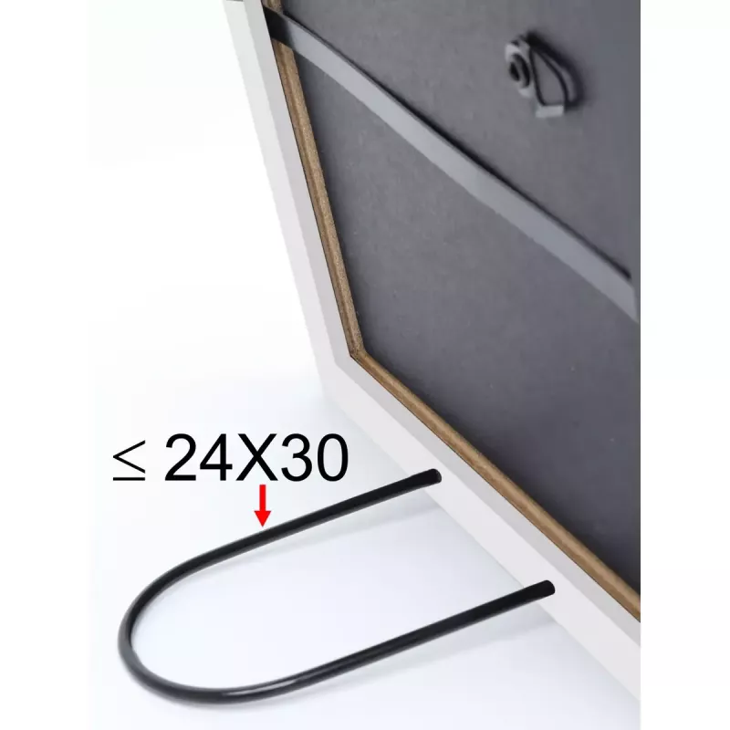 Samostatný rám na obrázok Deknudt S41JL1 biely drevo 232x318 mm