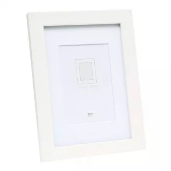 Samostatný rám na obrázok Deknudt S66KF1 P1 biely MDF sklo drevo 30x40