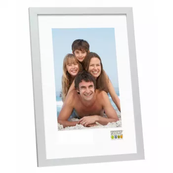 Samostatný rám na obrázok Deknudt S44CD1 strieborný MDF drevo 20X30