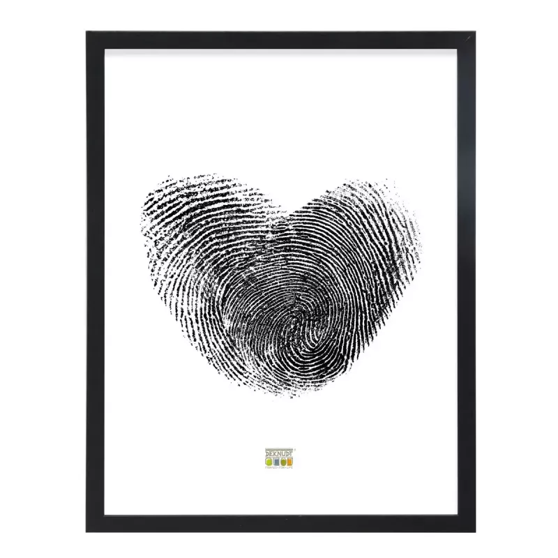 Samostatný rám na obrázok Deknudt S44CF2 1 čierny sklo MDF 150x200 mm