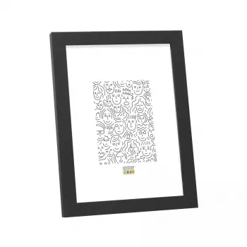 Samostatný rám na obrázok Deknudt S44CF2 čierny 30X45 sklo MDF
