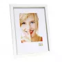 Samostatný rám na obrázok Deknudt S46AF1 strieborný biely MDF plast 220x320 mm