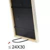 Samostatný rám na obrázok Deknudt S41JD1 strieborný 311x434 mm