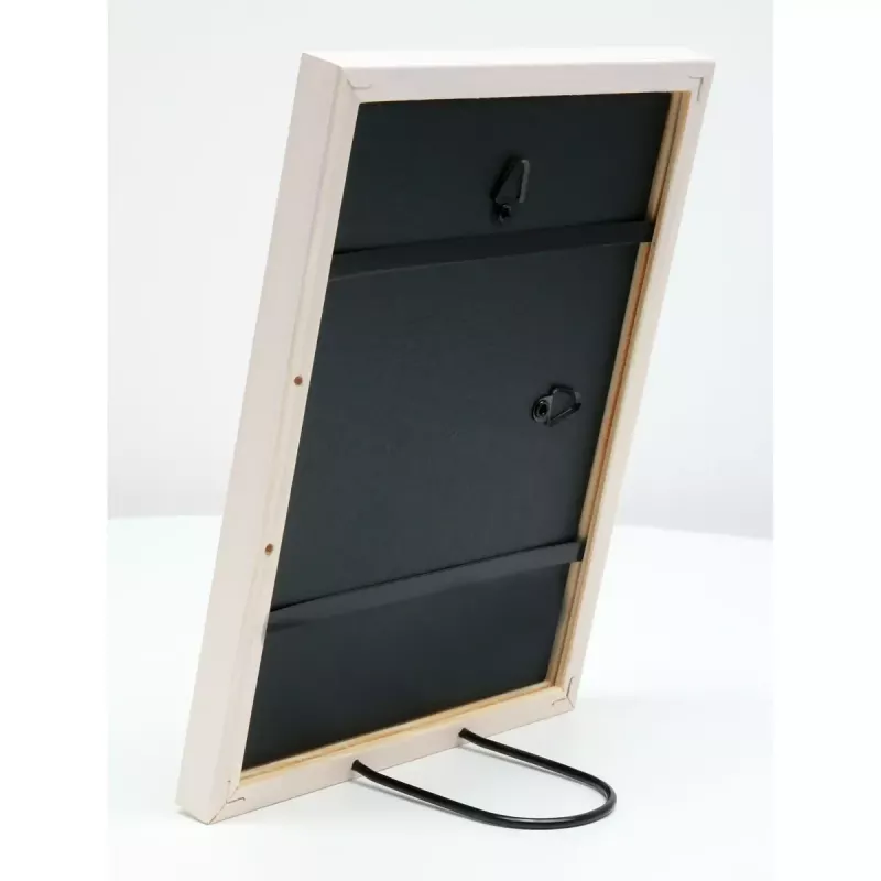Samostatný rám na obrázok Deknudt S41JL1 biely drevo 311x434 mm