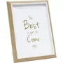 Rám na obrázok Deknudt Resin Frame S46WG4 P1 13x18 cm prírodná biely s paspartou