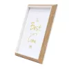 Samostatný rám na obrázok Deknudt S46WG4P1 hnedý biely 199x259 mm