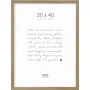 Rám na obrázok Deknudt S47CJ1 masívny dub 30×40 cm – na stenu a na stôl