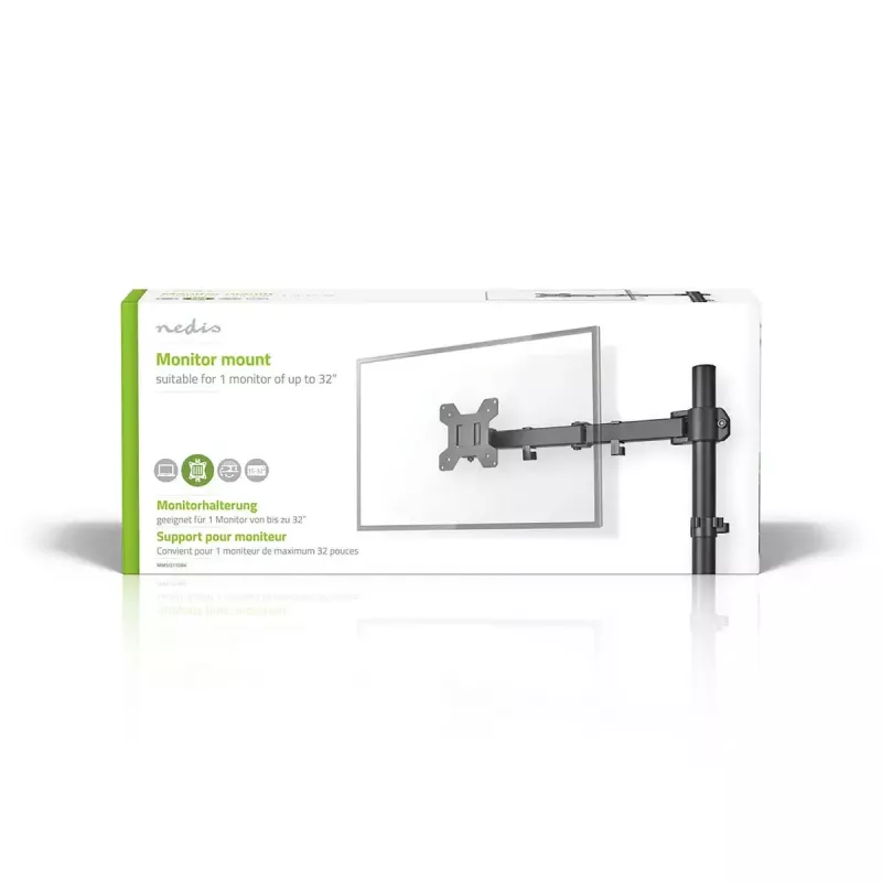 Držiak monitora Nedis MMSIS110BK 81,3 cm 32 palcov čierny na stôl