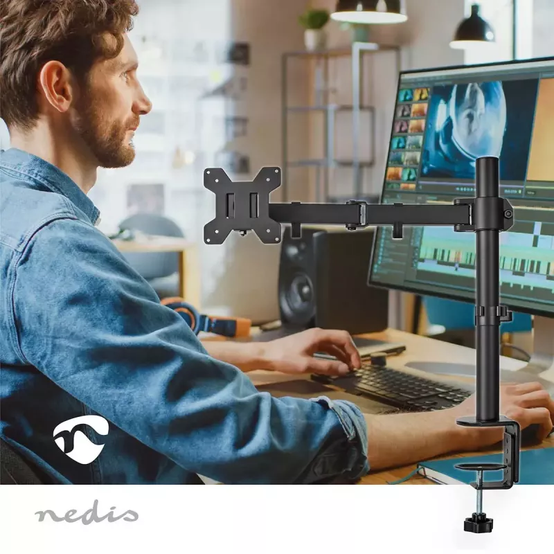Držiak monitora Nedis MMSIS110BK 81,3 cm 32 palcov čierny na stôl
