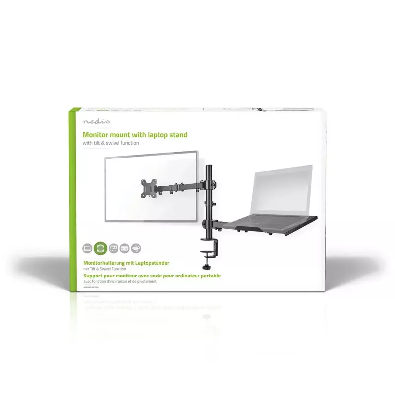 Držiak monitora Nedis MMSISNB110BK 81,3 cm 32 palcov na stôl čierny