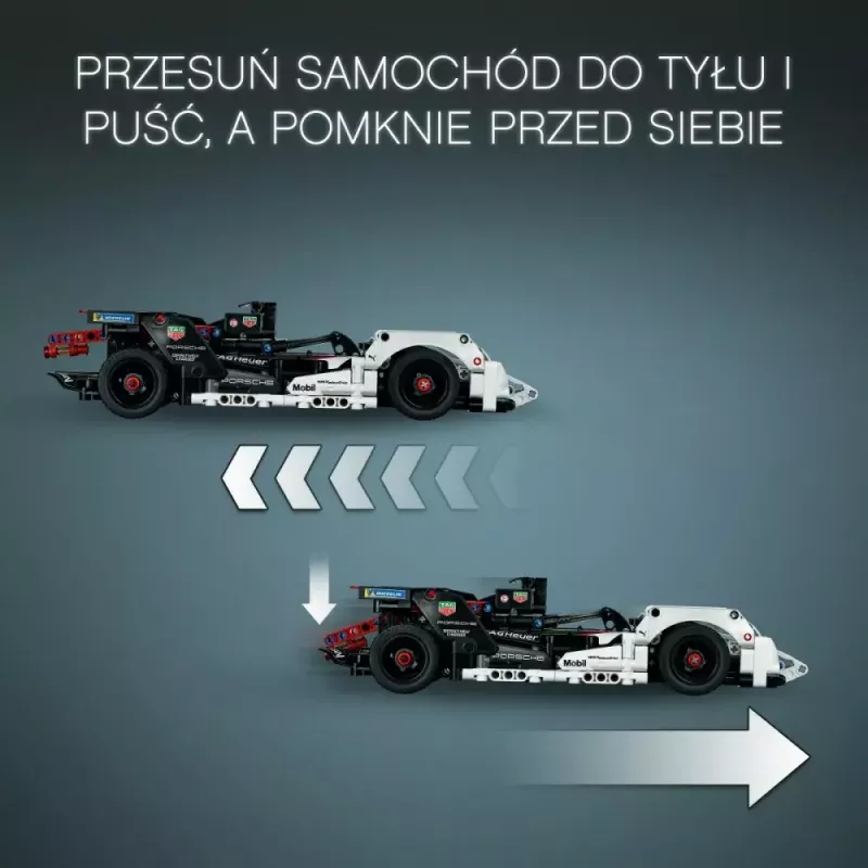 LEGO Brick Set Formula E Porsche 99X Electric model 42137 – stavebnica
