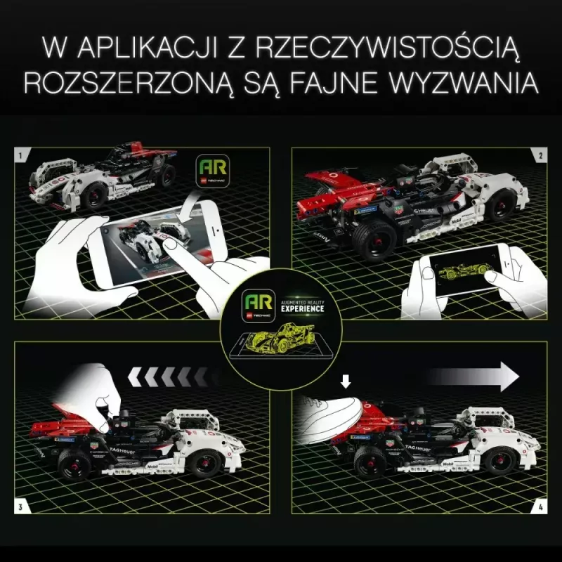 LEGO Brick Set Formula E Porsche 99X Electric model 42137 – stavebnica