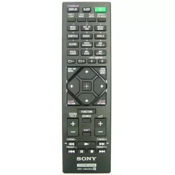 Diaľkový ovládač Sony RMT-AM420U – náhradný diaľkový ovládač pre vybrané Sony zariadenia, infračervená prevádzka, kompaktný dizajn