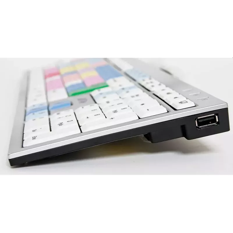 Klávesnica Logickeyboard LKB-MCOM4-AJPU-UK Office USB viacfarebná