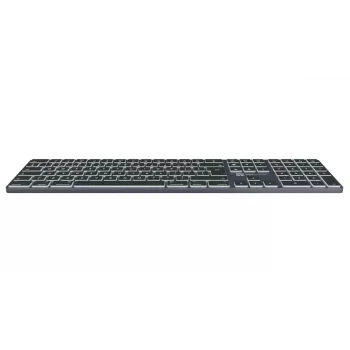 Klávesnica LogicKeyboard SKB-TM-UK Full-Size USB + Bluetooth, QWERTY UK English, Titanium