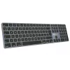 Klávesnica LogicKeyboard SKB-TM-UK Full-Size USB + Bluetooth, QWERTY UK English, Titanium