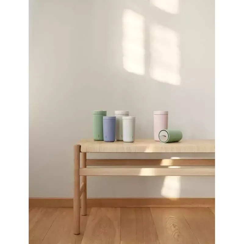 Stelton To Go Click 400 ml ružová polypropylén nerez