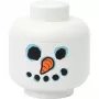 LEGO Storage Head Snowman small od room copenhagen – biela, úložná nádoba pre deti