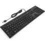 Káblová USB multimediálna klávesnica Dell KB216 – 104 klávesov, základné rozloženie, USB konektor