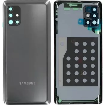Zadný kryt pre Samsung A20s (A207) — náhradné puzdro telefónu, čierne