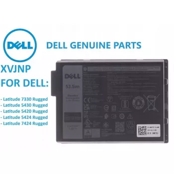 Batéria do notebooku Dell XVJNP 53.5Wh 3-článková Li-Ion pre kompatibilné Dell notebooky