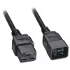 Akyga AK-UP-03 serverový predlžovací kábel IEC C20 na C19, 1,8 m, čierny
