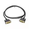 Akyga AK-AV-02 DVI-I Dual-Link kábel, 24+5-pinový, 1,8 m, čierny