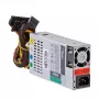 Akyga AK-I1-200 200 W Flex-ATX napájací zdroj, pasívne PFC, 40 mm ventilátor, sivá