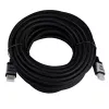 Akyga AK-HD-100P HDMI-2.0 kábel, opletený, PRO séria, 10 m, čierny