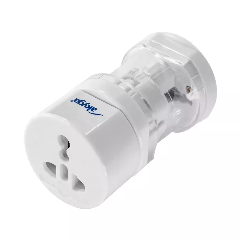 Akyga AK-AD-61 univerzálny cestovný adaptér, celosvetový, 10 A, biely
