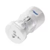 Akyga AK-AD-61 univerzálny cestovný adaptér, celosvetový, 10 A, biely