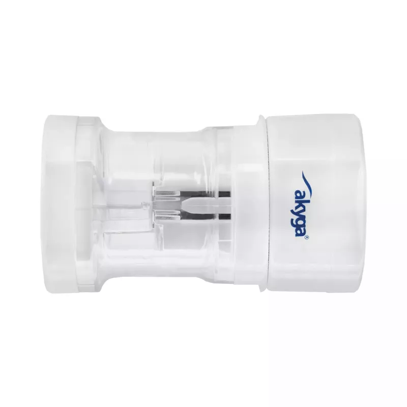 Akyga AK-AD-61 univerzálny cestovný adaptér, celosvetový, 10 A, biely