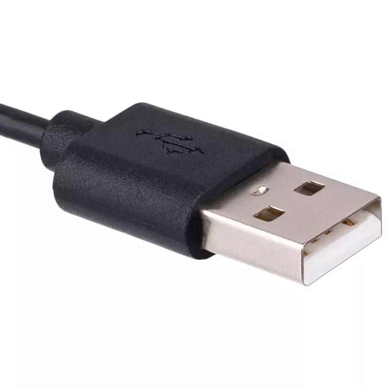 Akyga AK-SW-18 USB nabíjací kábel s klipom pre Garmin Forerunner 230 / 235 / 630 / 645 / 735XT, 1 m, čierny